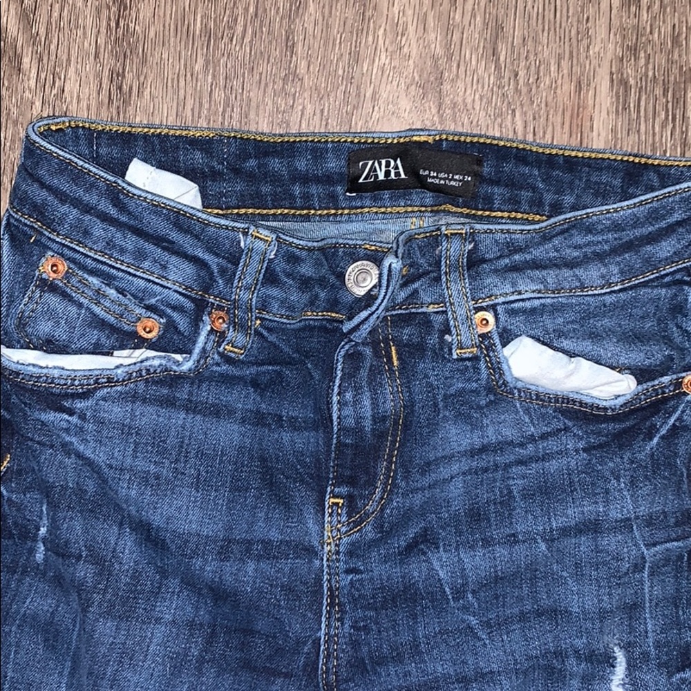 Zara Dark Denim Jeans